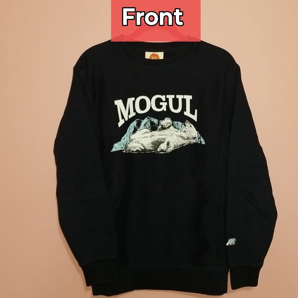 Black Crewneck Sweater for Men